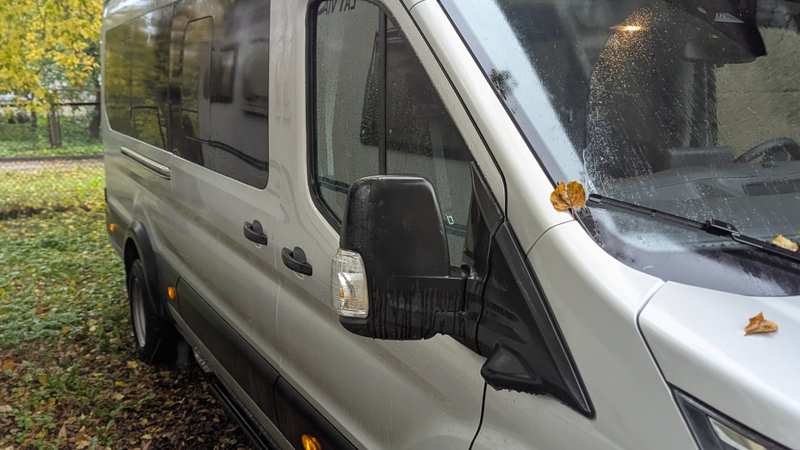Our 2025 Ford Transit minibus