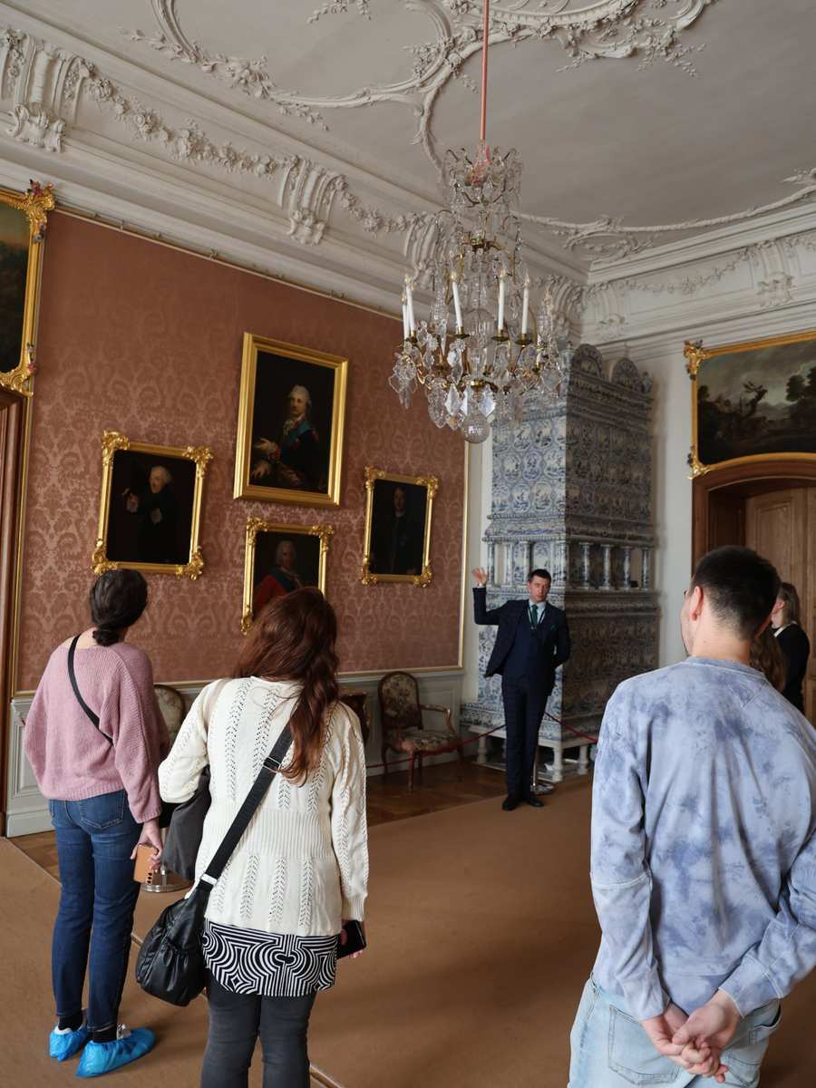 Baroque ceiling paintings in the Duke's apartments