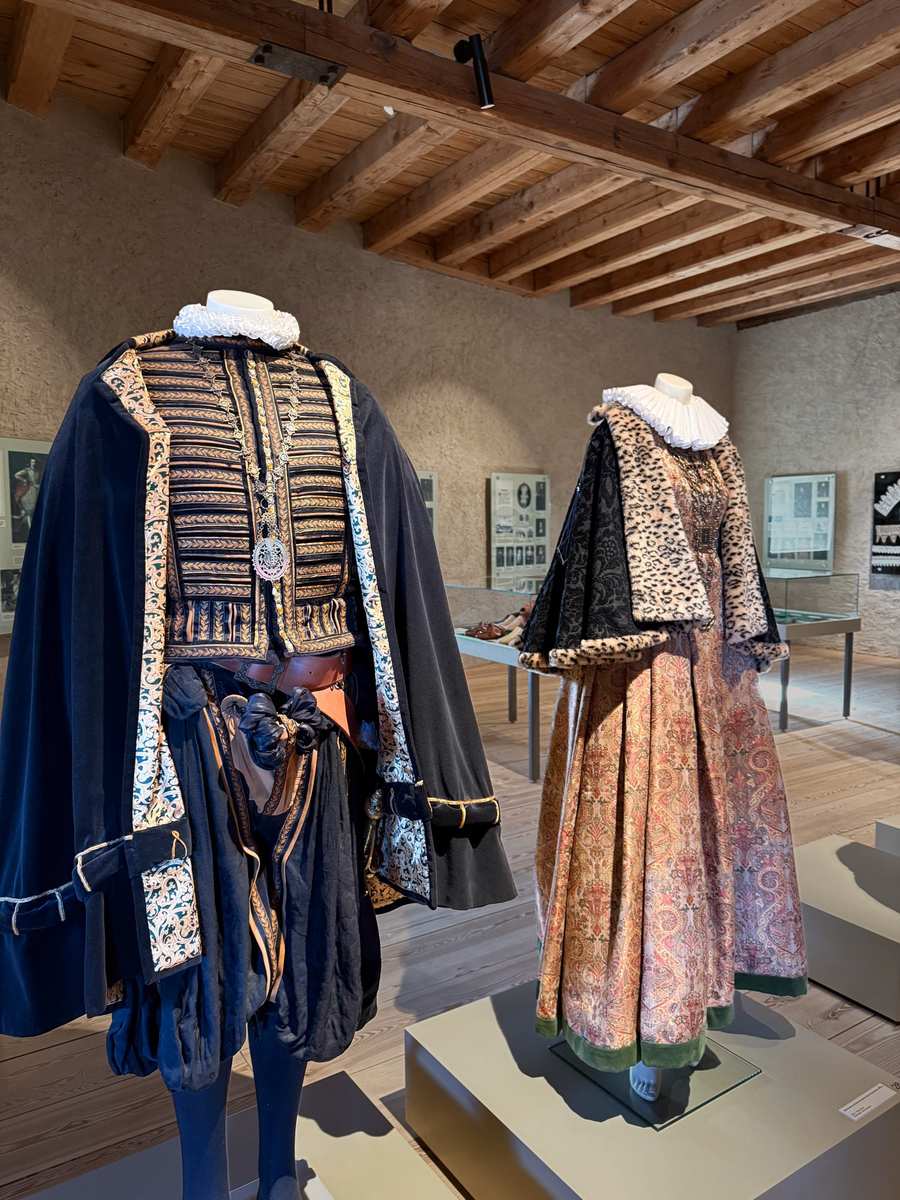 Rose garden at Rundāle Palace